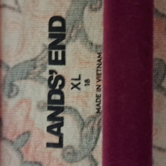 Land's End dress/ swim cover up XL - Picture 3 of 4